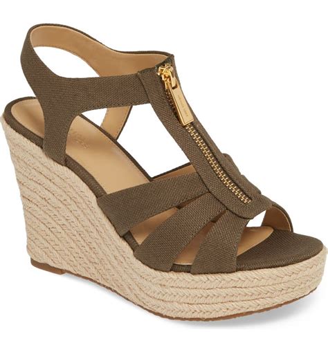 michael kors berkley wedges